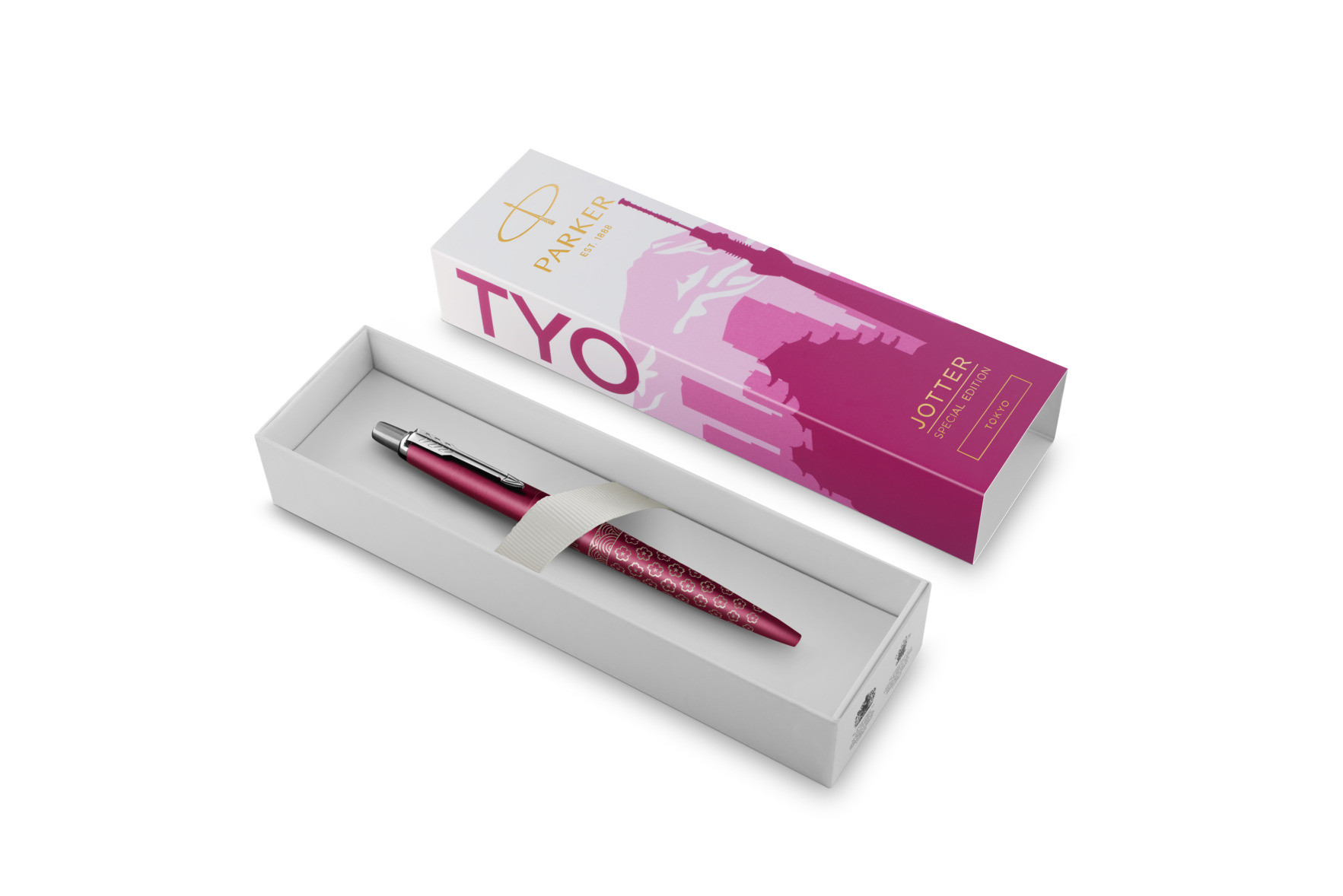 Długopis Parker Jotter Global Icons Tokyo Pink M